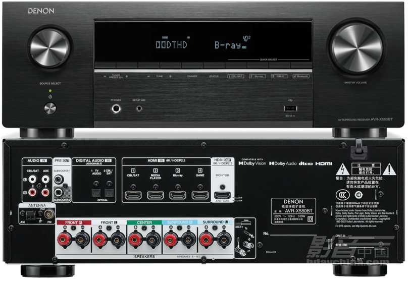 502-Denon(����) AVR-X580BT .JPG